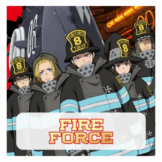 Official Licensed Fire Force Jackets【 March 2024