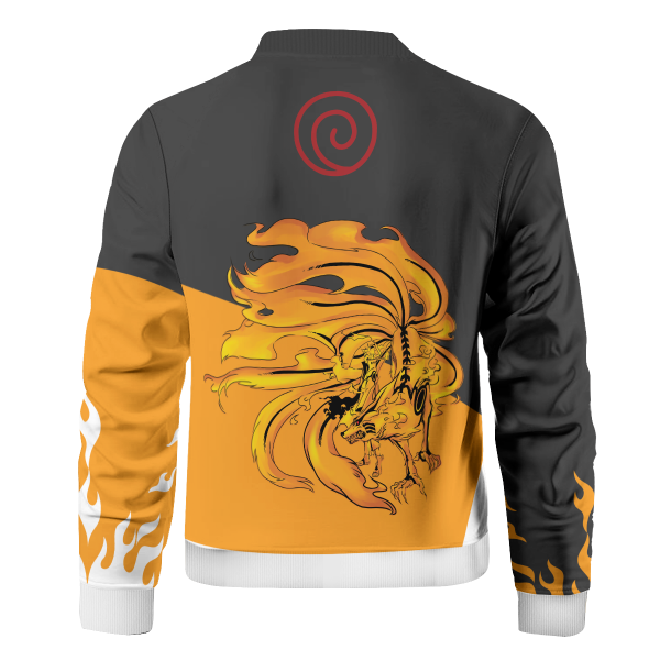 Bomber Jacket I Naruto Style back - Anime Jacket