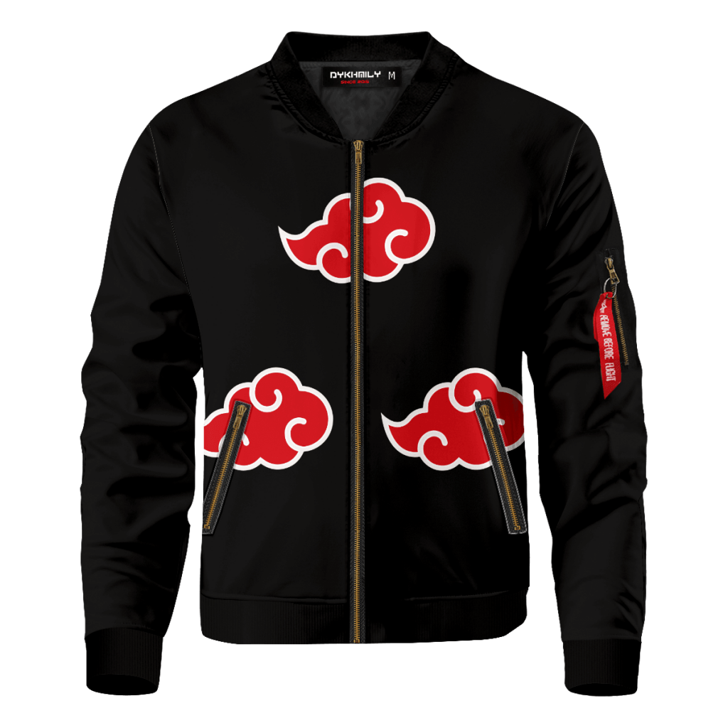 Naruto Jackets Anime Akatsuki Bomber Jacket Anime Jacket
