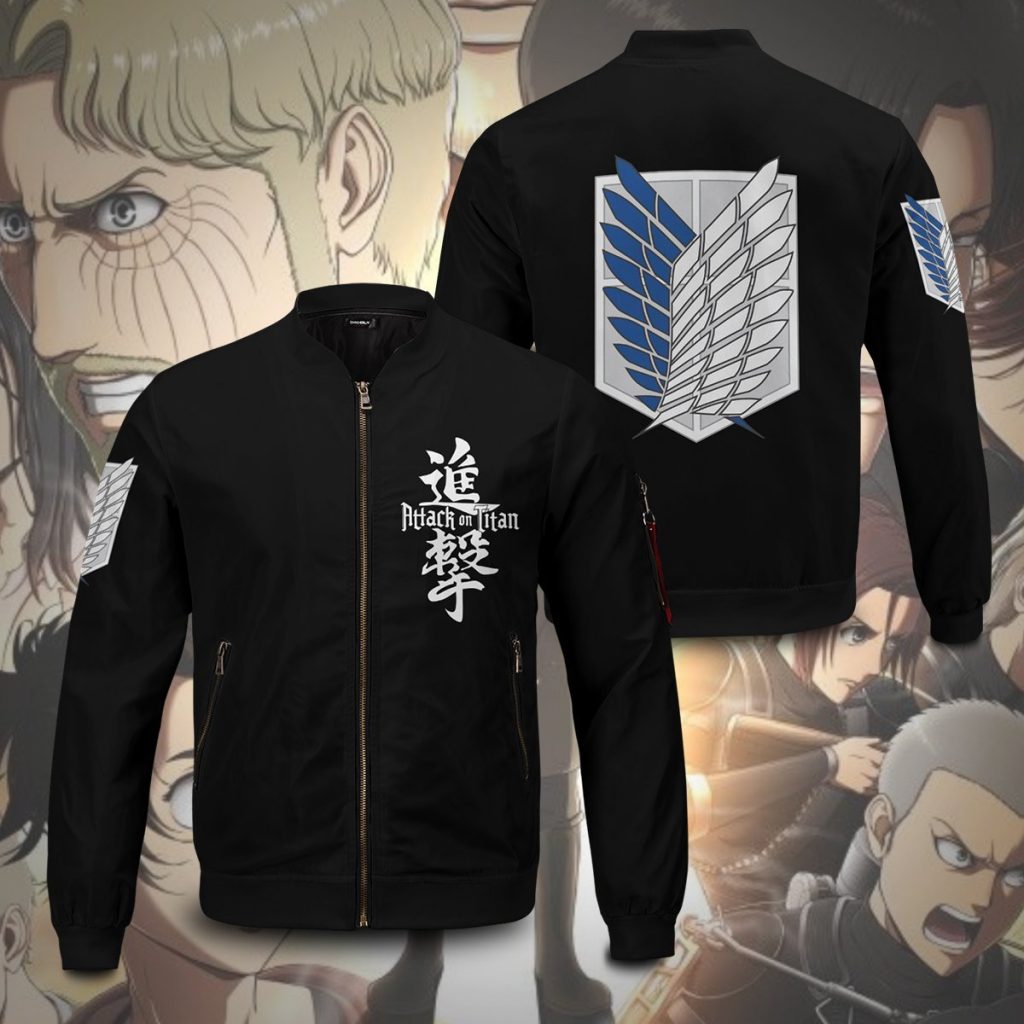 attack on titan bomber jacket