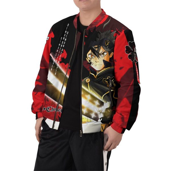 black asta bomber jacket 614381 - Anime Jacket