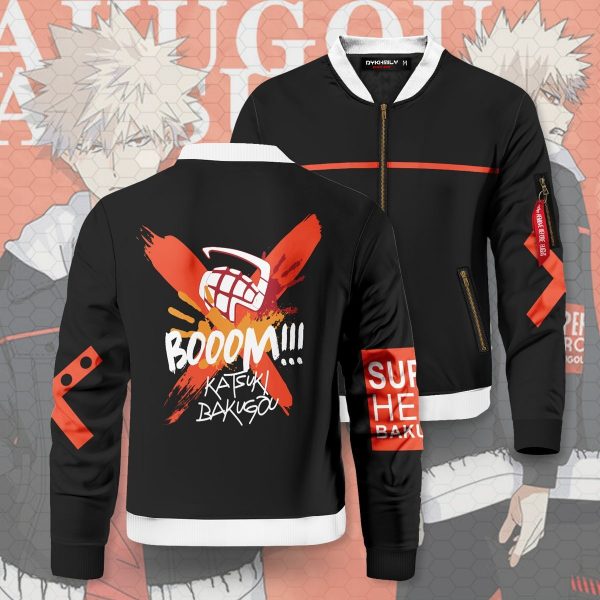 boom katsuki bomber jacket 529916 - Anime Jacket