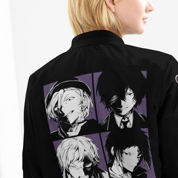 bsd detective agents bomber jacket 584769 - Anime Jacket