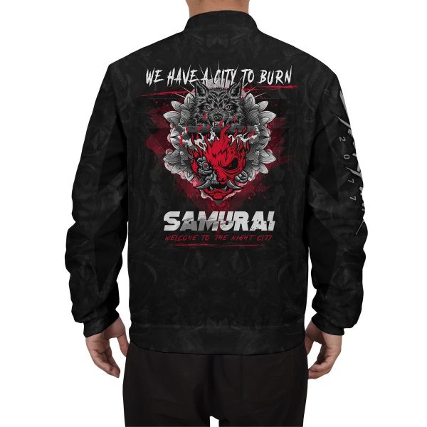 cyber samurai bomber jacket 698648 - Anime Jacket