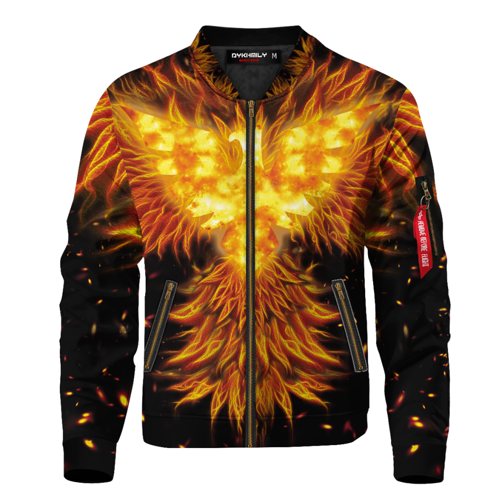 Heavy Phoenix Bomber Jacket