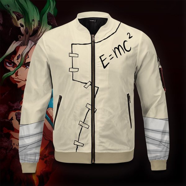 dr stone bomber jacket 993245 - Anime Jacket