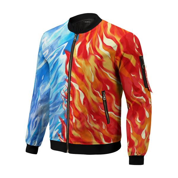 fire and ice todoroki shoto bomber jacket 183758 - Anime Jacket