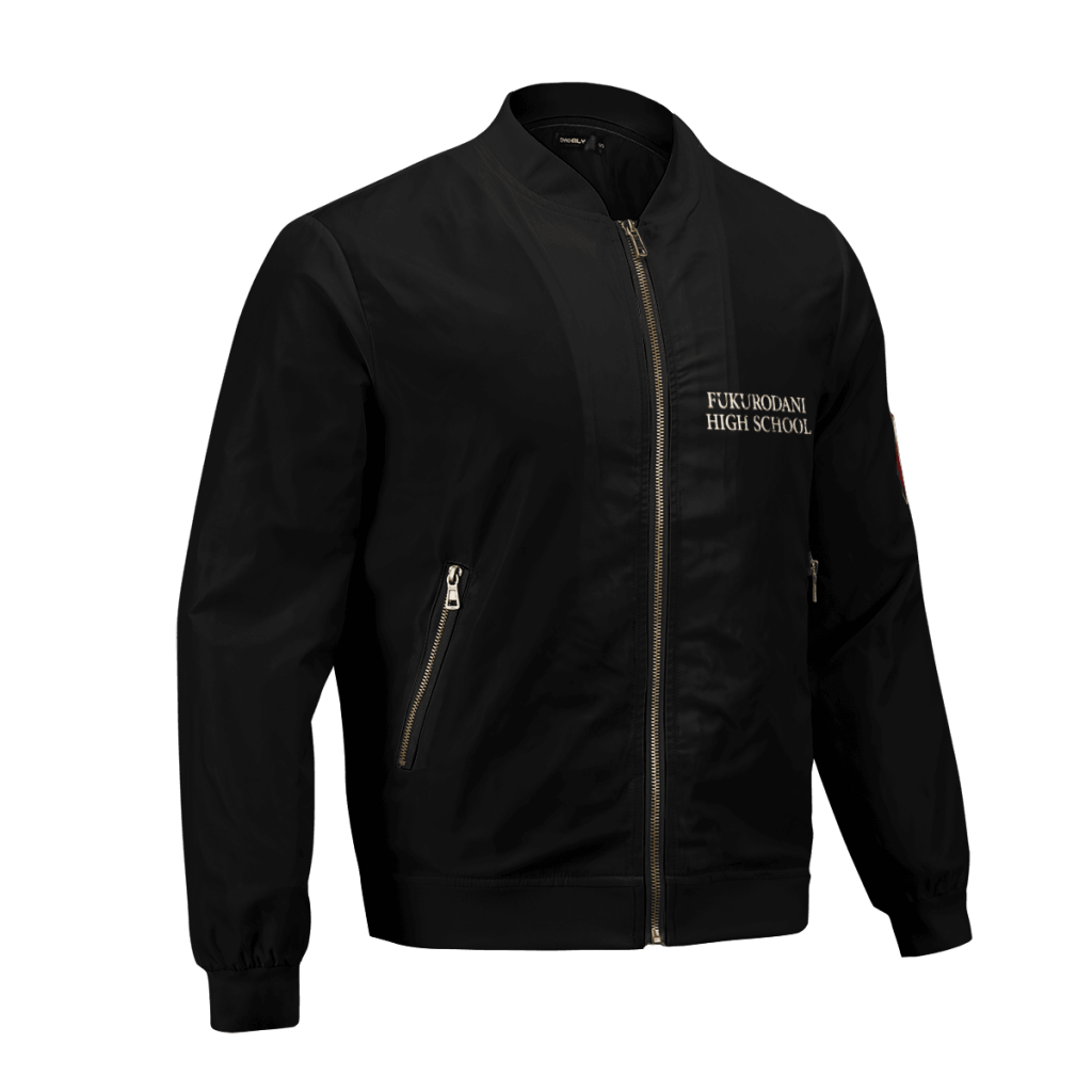 Haikyuu Jackets - Anime Fukurodani Rally Bomber Jacket | Anime Jacket