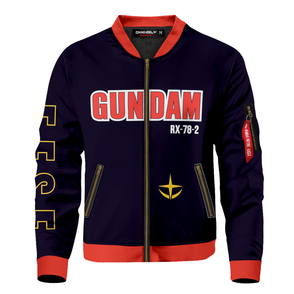 Gundam Jackets - Gundam Blue Bomber Jackets | Anime Jacket