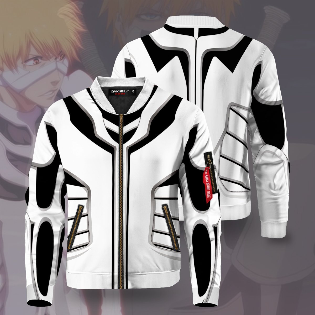 Bleach Jackets - Anime Ichigo Fullbring Bomber Jacket | Anime Jacket