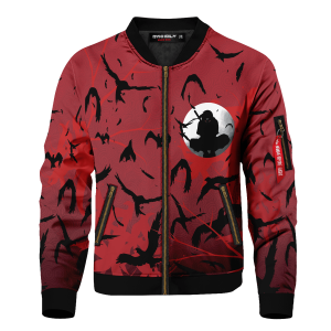 itachi crow bomber jacket 352680 - Anime Jacket