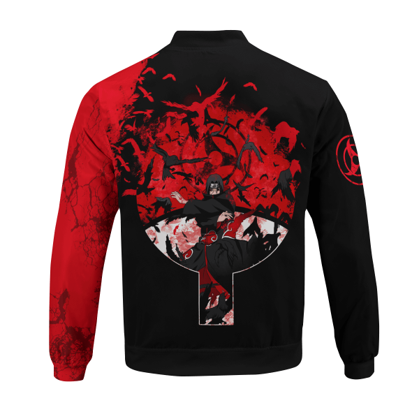itachi summoning crow bomber jacket 654916 - Anime Jacket