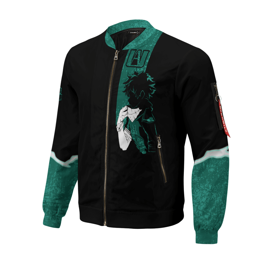 My Hero Academia Jacket - Anime Izuku Midoriya Bomber Jacket | Anime Jacket