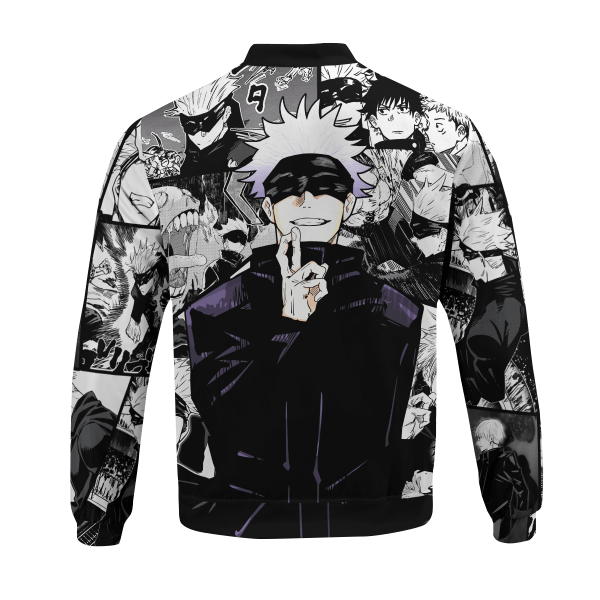 jujutsu kaisen gojo bomber jacket 501235 - Anime Jacket