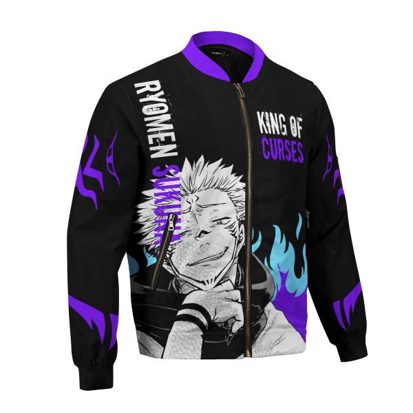 king of curses bomber jacket 631251 - Anime Jacket