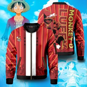 Anime Luffy Bomber Jacket | Anime Jacket