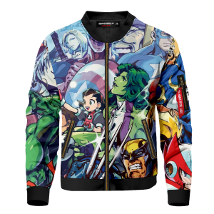 marvel vs capcom bomber jacket 226476 - Anime Jacket