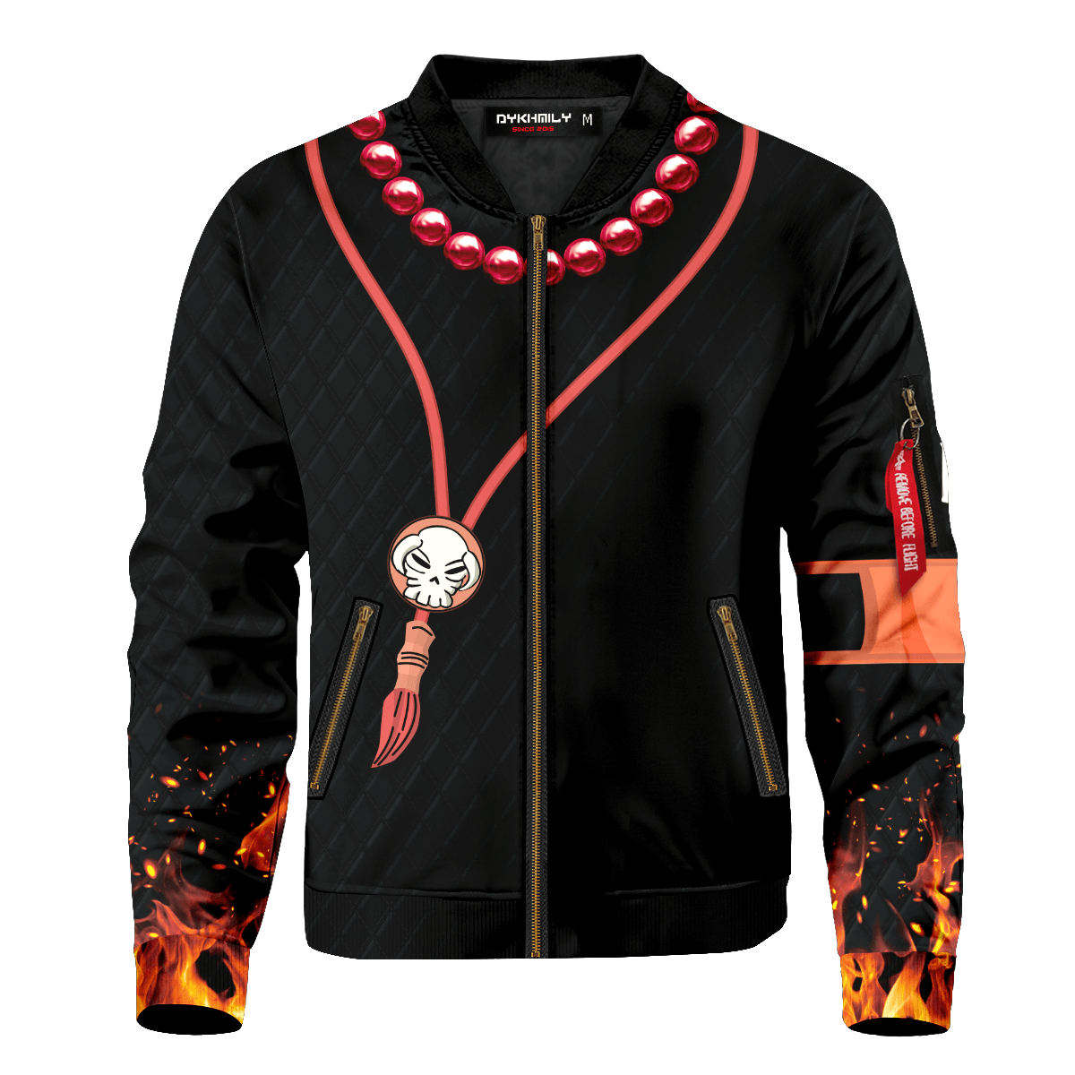 Anime One Piece Ace Bomber Jacket | Anime Jacket