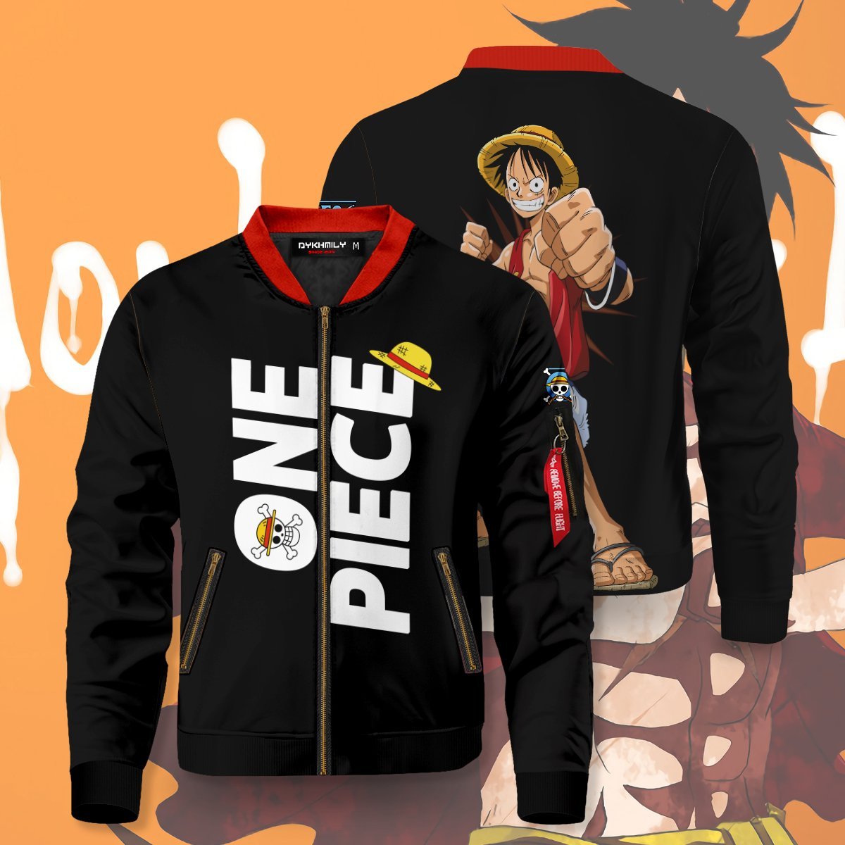 Anime One Piece Bomber Jacket | Anime Jacket
