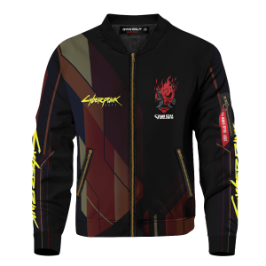 oni cyberpunk 2077 bomber jacket 524545 - Anime Jacket