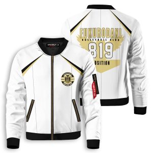 personalized 819 fukurodani bomber jacket 749322 - Anime Jacket