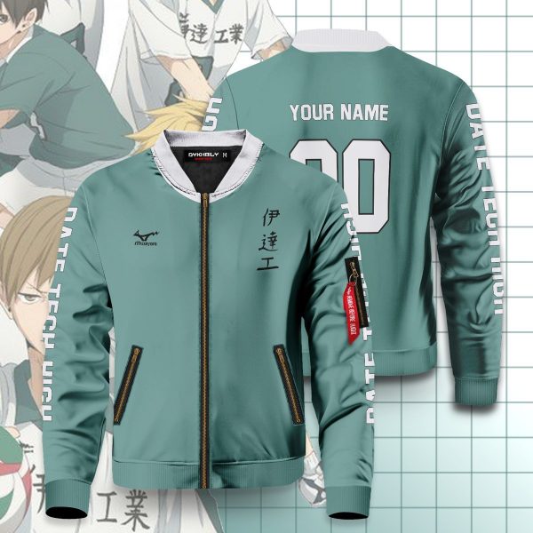 personalized datekou libero bomber jacket 786290 - Anime Jacket