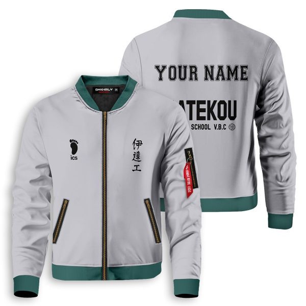 personalized haikyuu datekou bomber jacket 854776 - Anime Jacket