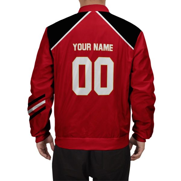 personalized haikyuu national team bomber jacket 593737 - Anime Jacket