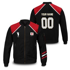 personalized haikyuu national team libero bomber jacket 360417 - Anime Jacket