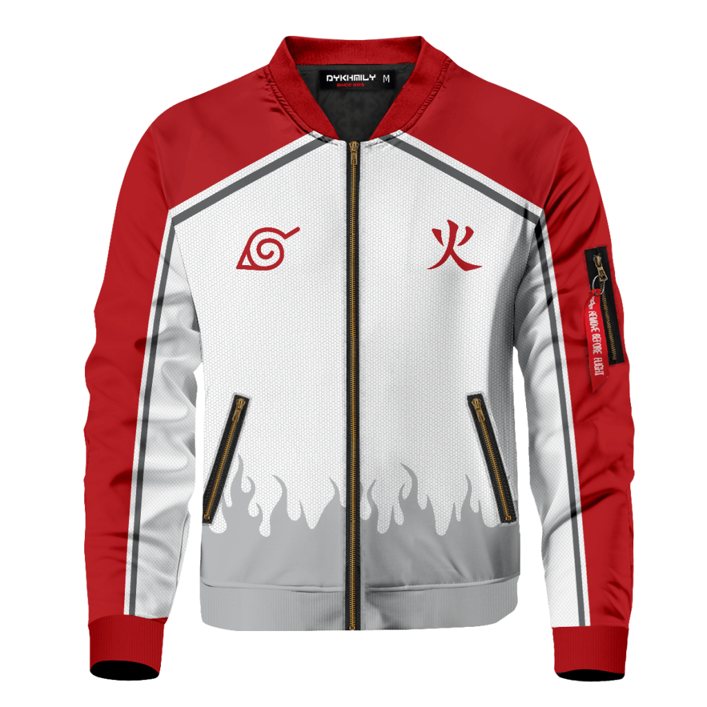 Naruto Jackets Anime Personalized Konoha Hokage Bomber Jacket Anime