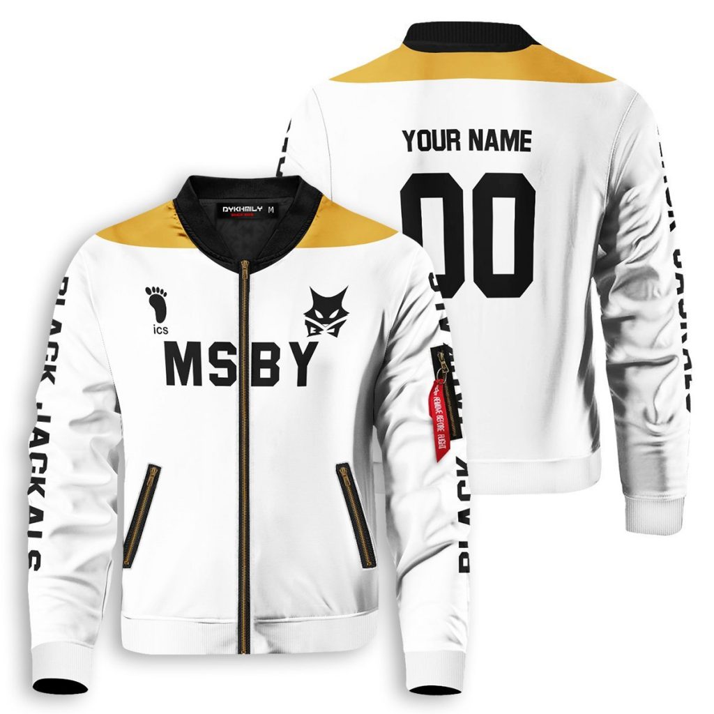 Haikyuu Jackets - Anime Personalized Inarizaki Libero Bomber Jacket ...