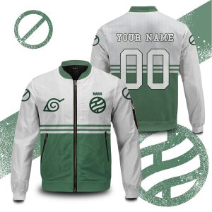 personalized nara clan bomber jacket 556493 - Anime Jacket