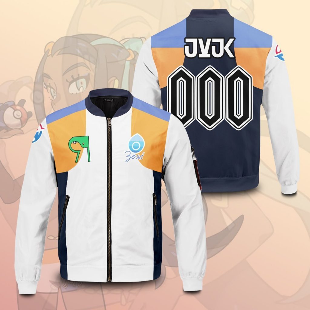 Pokemon Jackets Anime Personalized Pokemon Champion Uniform Bomber