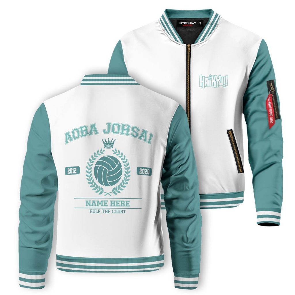 Haikyuu Jackets - Anime Personalized Team Johzenji Bomber Jacket ...