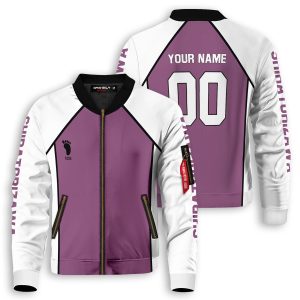 personalized shiratorizawa libero bomber jacket 399443 - Anime Jacket
