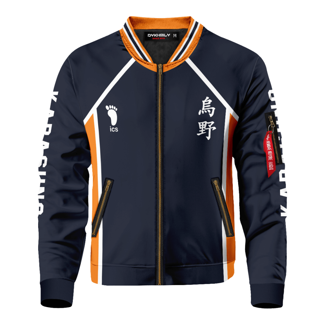 Haikyuu Jackets - Anime Personalized Team Karasuno Bomber Jacket | Anime Jacket