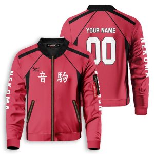 personalized team nekoma bomber jacket 316457 - Anime Jacket