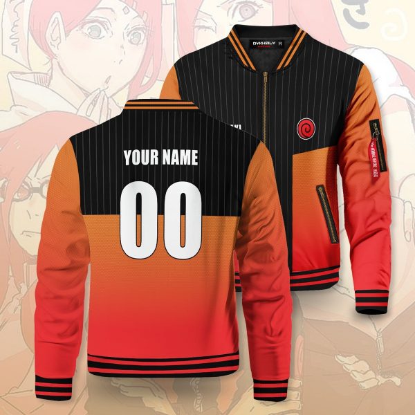 personalized uzumaki clan bomber jacket 578009 - Anime Jacket