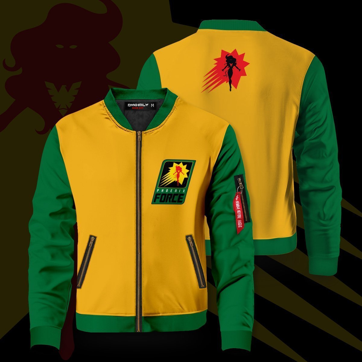 Anime Phoenix Force Bomber Jacket | Anime Jacket