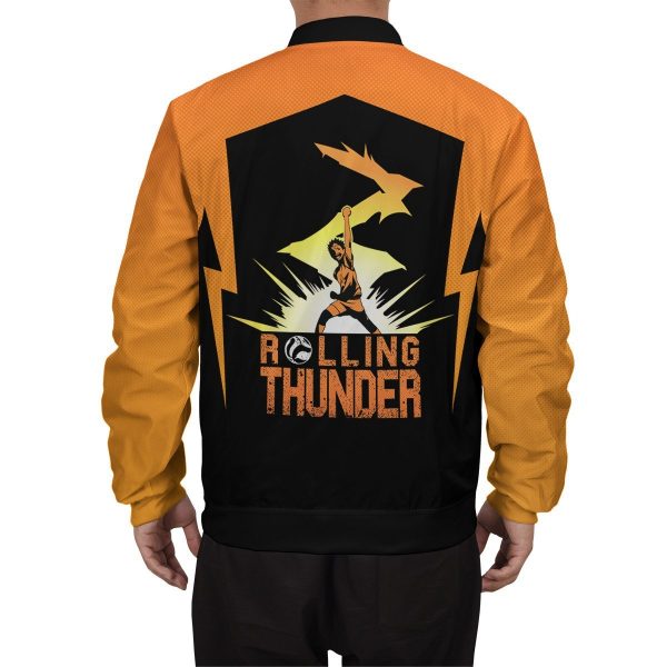 rolling thunder bomber jacket 171215 - Anime Jacket