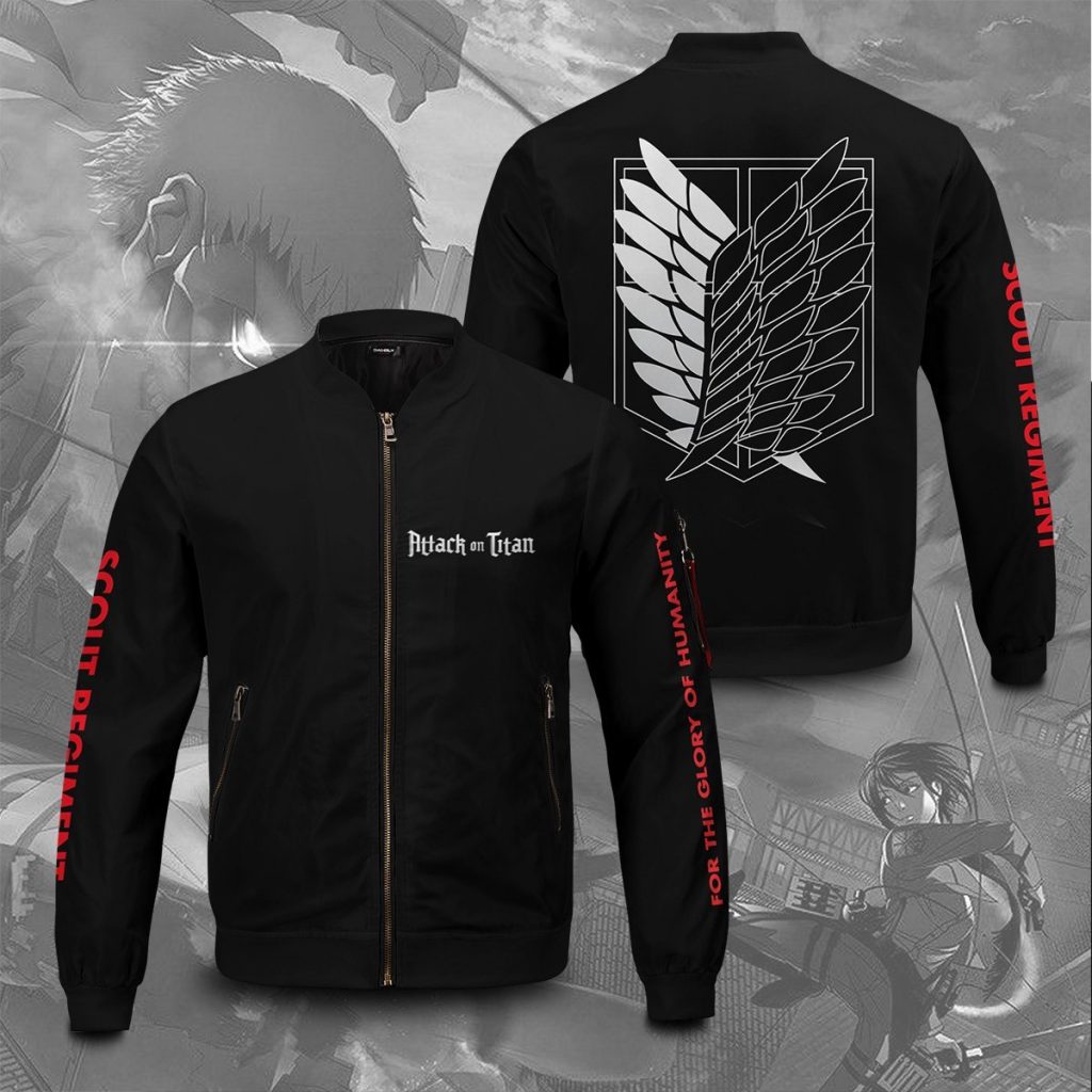attack on titan bomber jacket