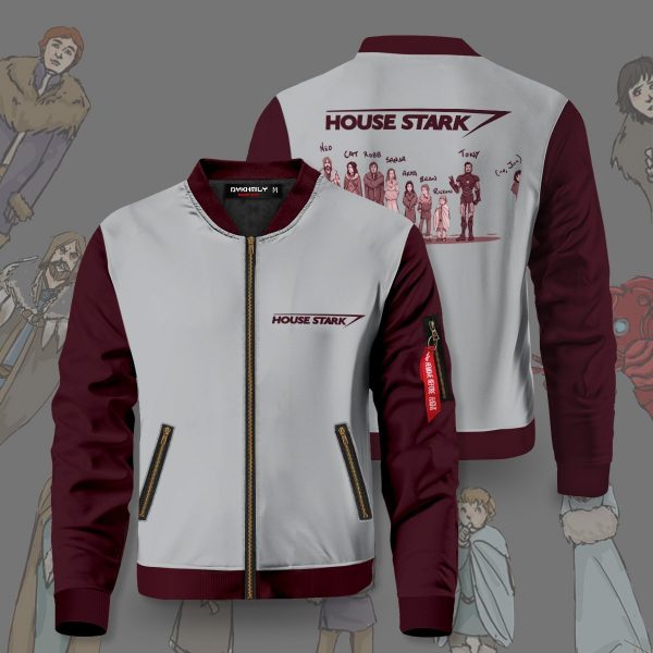 stark family members bomber jacket 299726 - Anime Jacket