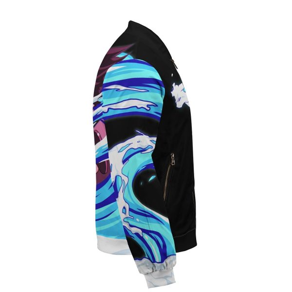 tanjiro water style bomber jacket 368515 - Anime Jacket