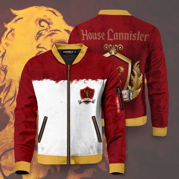 team lannister bomber jacket 380795 - Anime Jacket