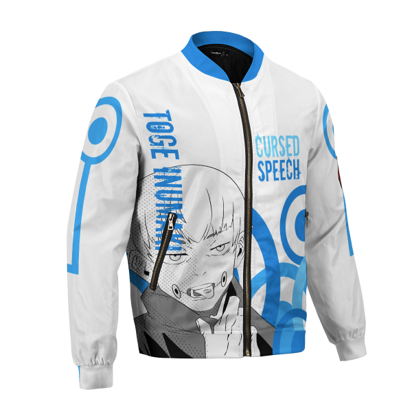 toge cursed speech bomber jacket 371165 - Anime Jacket