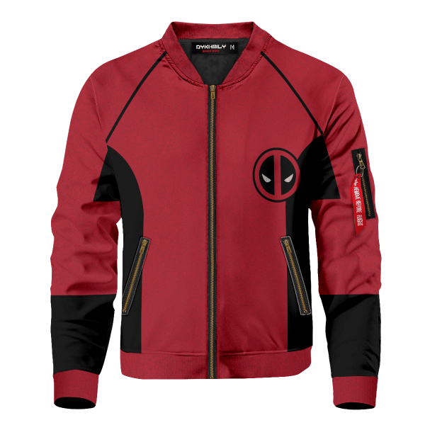 wade wilson bomber jacket 532382 - Anime Jacket
