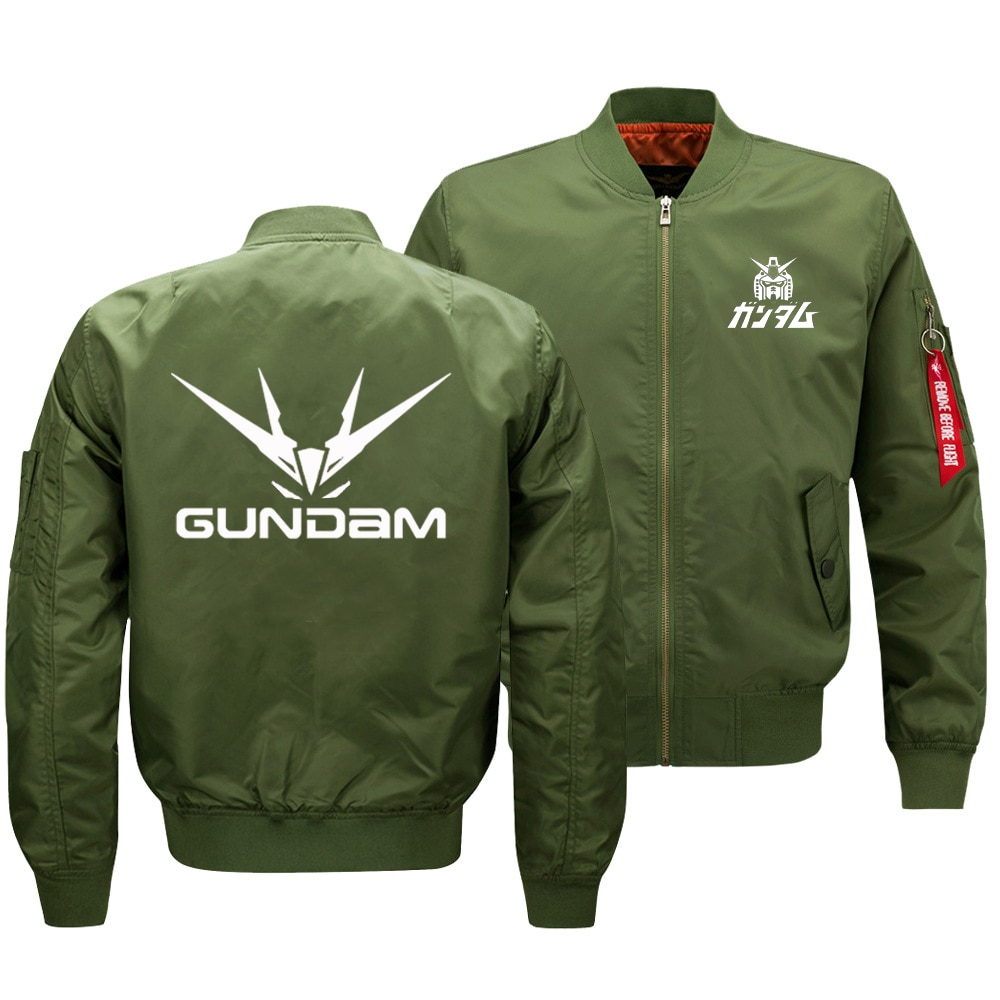 Gundam Jackets - Gundam Green Bomber Jackets | Anime Jacket