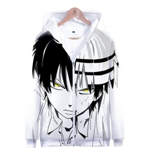 2021New 3 To 14 Years Kids Hoodie Anime Soul Eater 3D Printed Hoodie Sweatshirt Boys Girls 3 - Anime Jacket