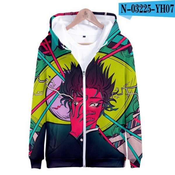 3 To 14 Years Kids Hoodies Mob Psycho 100 Printed Boys Girls Sweatshirt Mobu Saiko - Anime Jacket