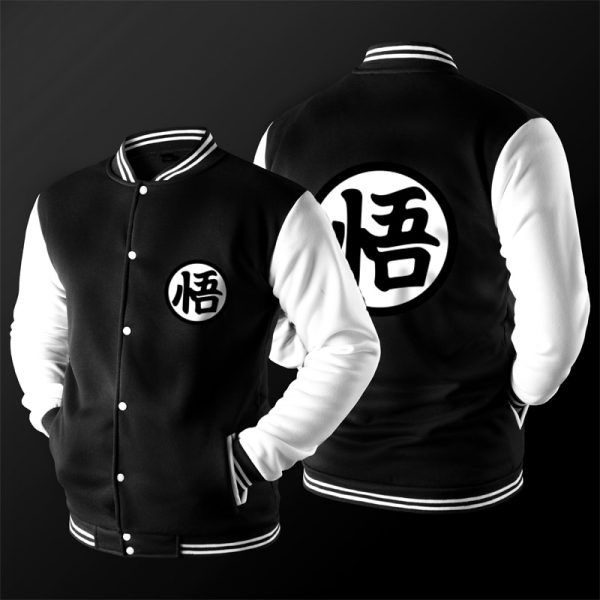 Anime Cosplay Baseball Jacket Coat College Casual Sweatshirt 3 - Anime Jacket